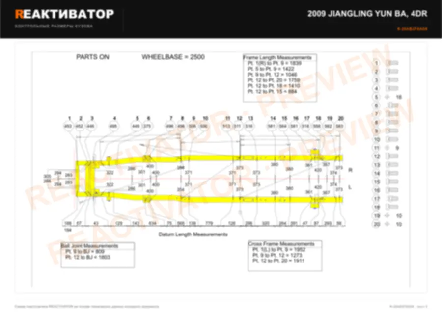 JIANGLING YUN BA 2009 — лист 1